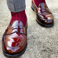 Classic Brown Casual Loafers Men's Shoes
