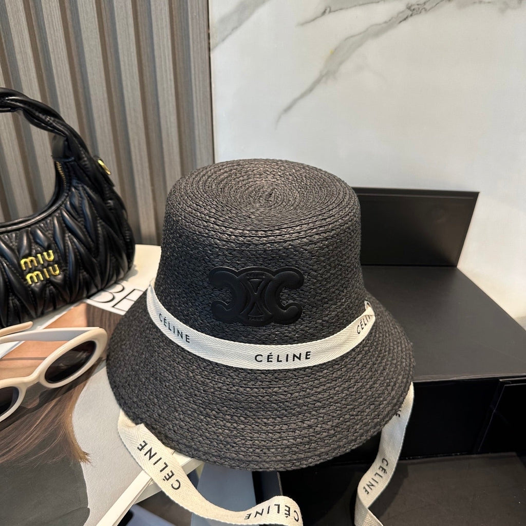 CLE Raffia woven straw hat 0725070301