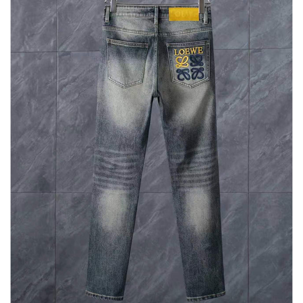 Men's Fashion Slim-Fit Straight-Leg Jeans 1026062915