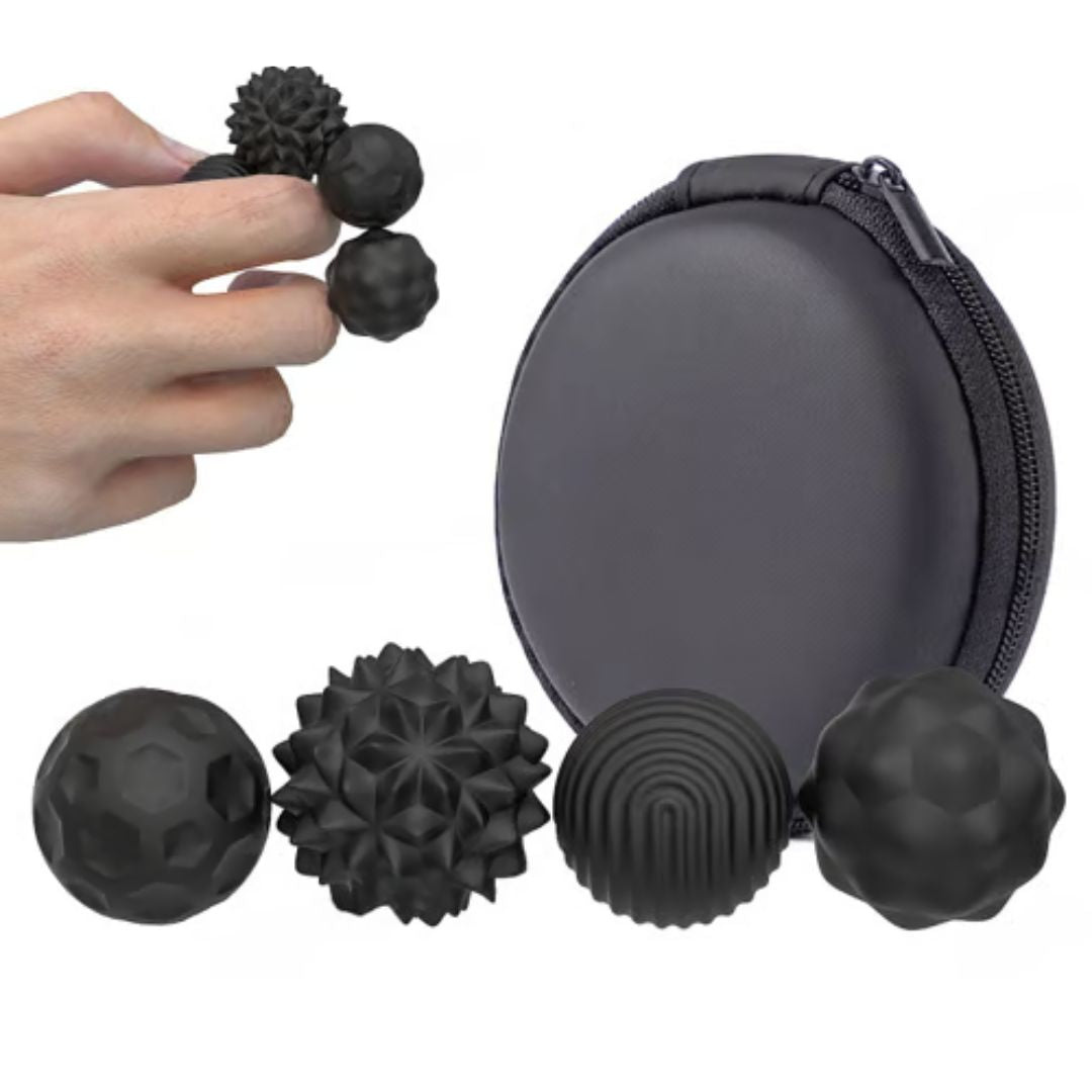 Silicone Magnetic Balls – Sensory Fidget Roller Set