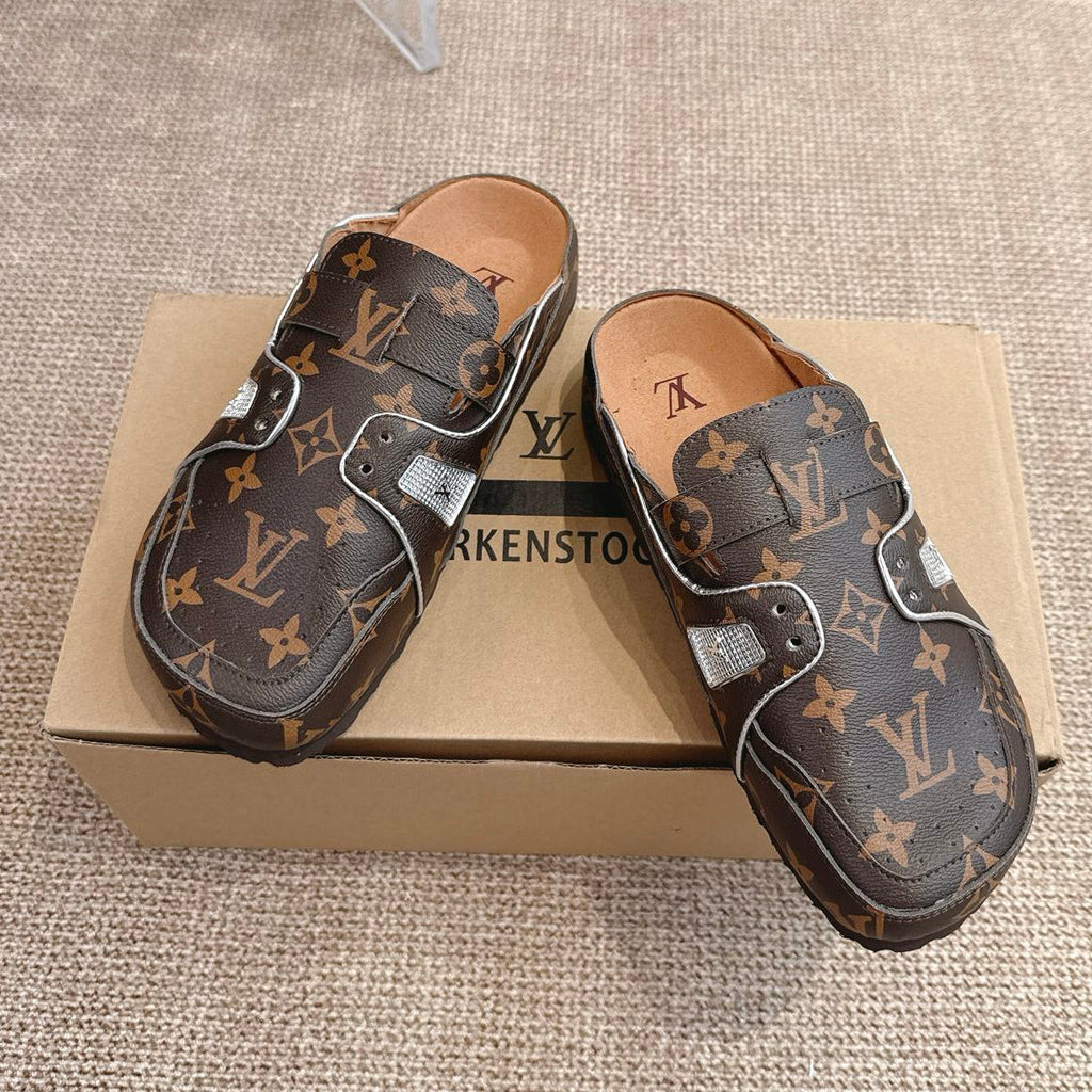 Classic Retro Boken Toe-Covered Sandals 1026062312
