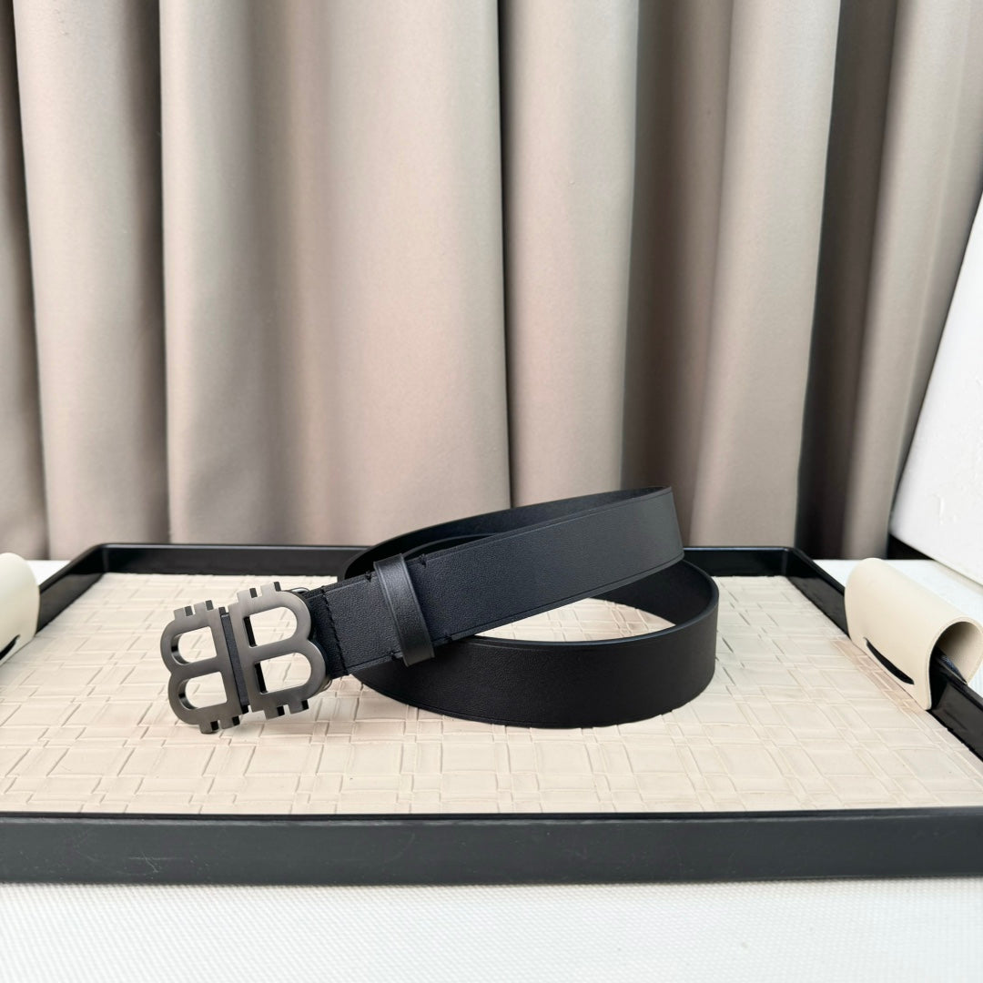 Men's Crocodile-Patterned Calfskin Belt 1026062211