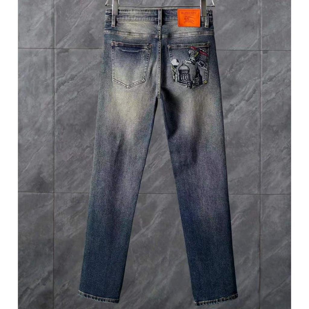 Men's Fashion Slim-Fit Straight-Leg Jeans 1026062905