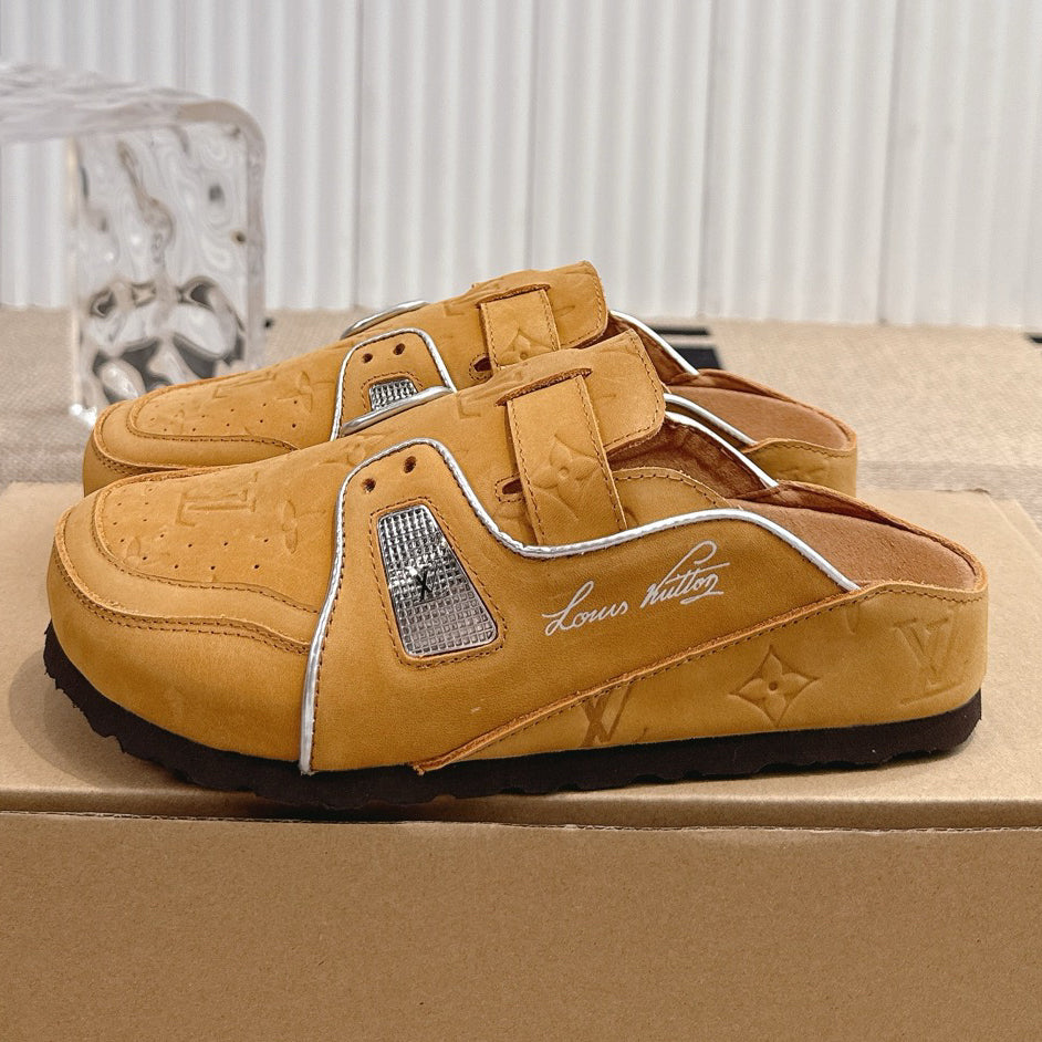 Classic Retro Boken Toe-Covered Sandals 1026062313