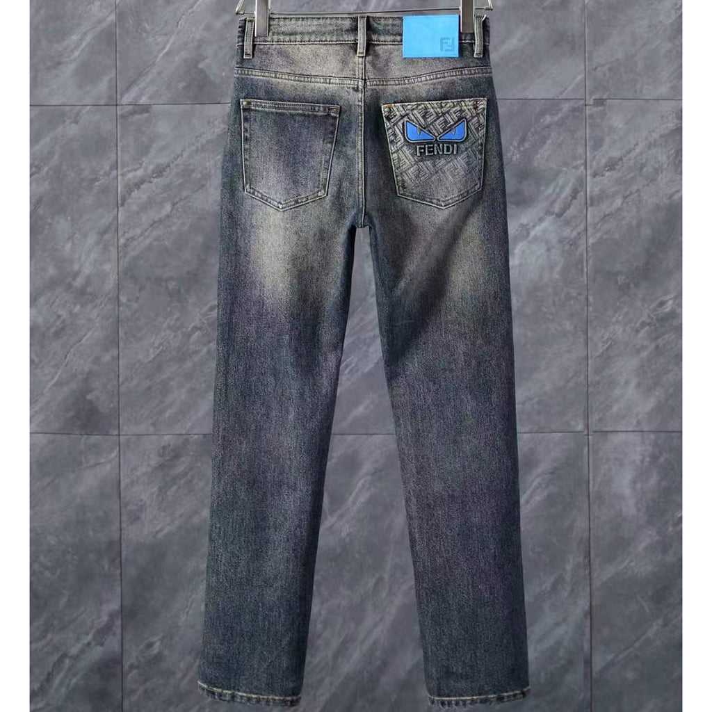 Men's Fashion Slim-Fit Straight-Leg Jeans 1026062907