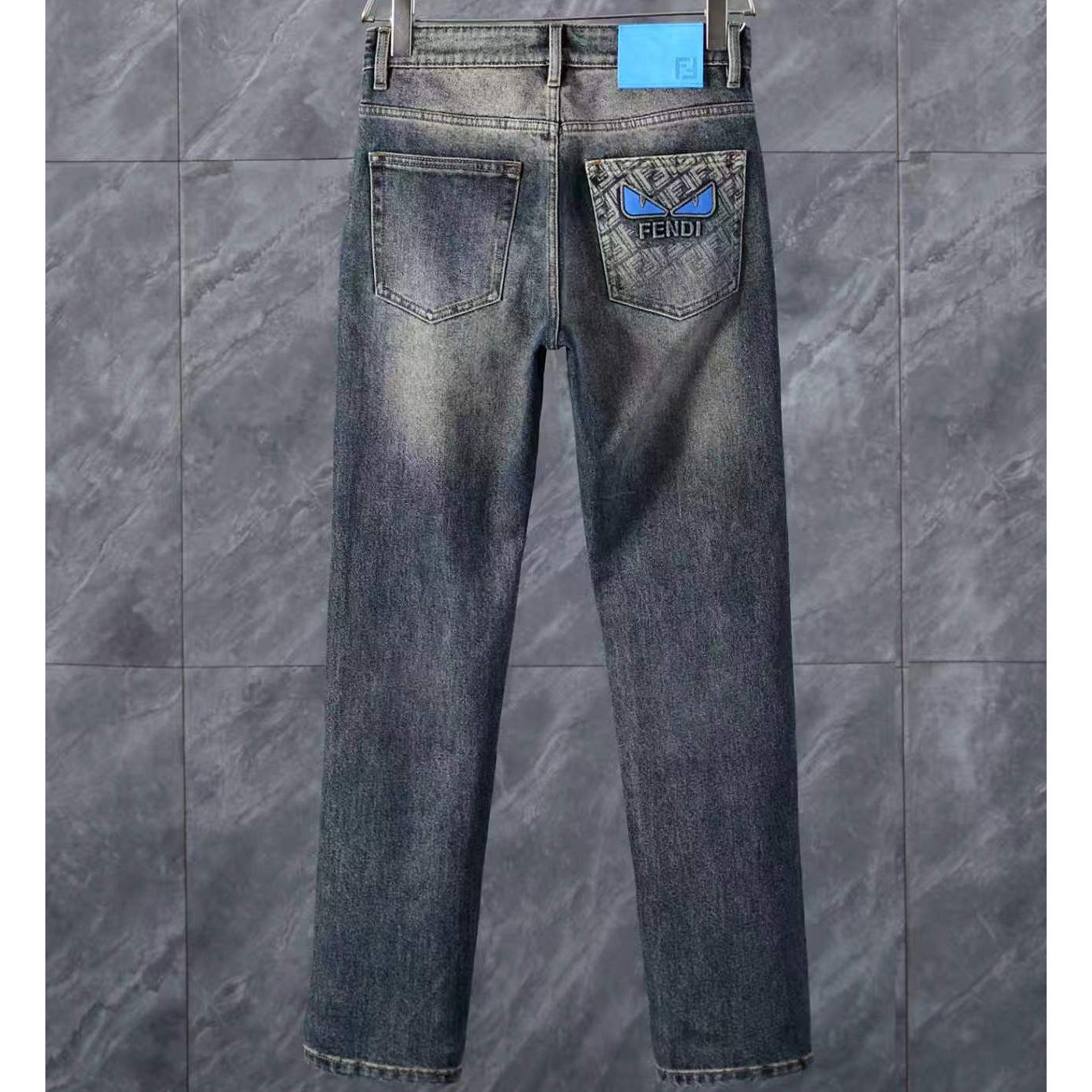 Men's Fashion Slim-Fit Straight-Leg Jeans 1026062907
