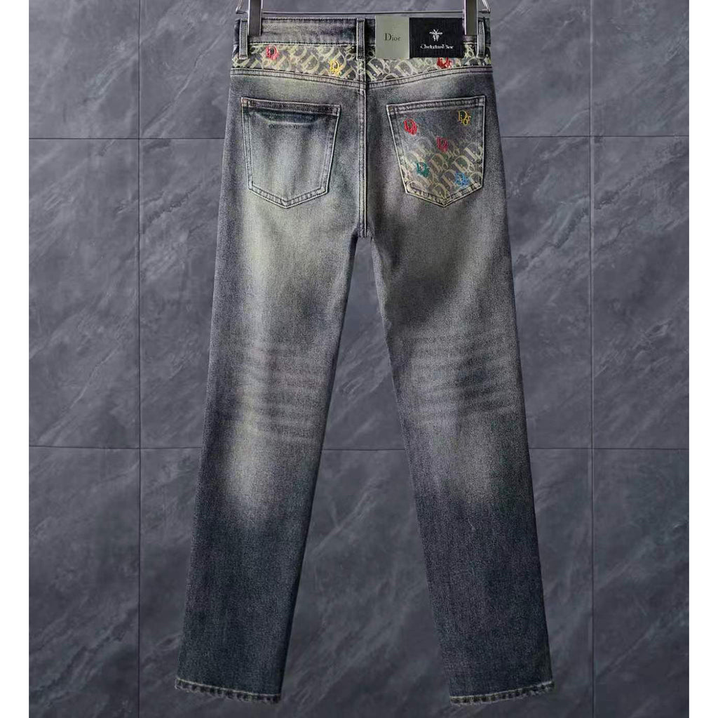 Men's Fashion Slim-Fit Straight-Leg Jeans 1026062909