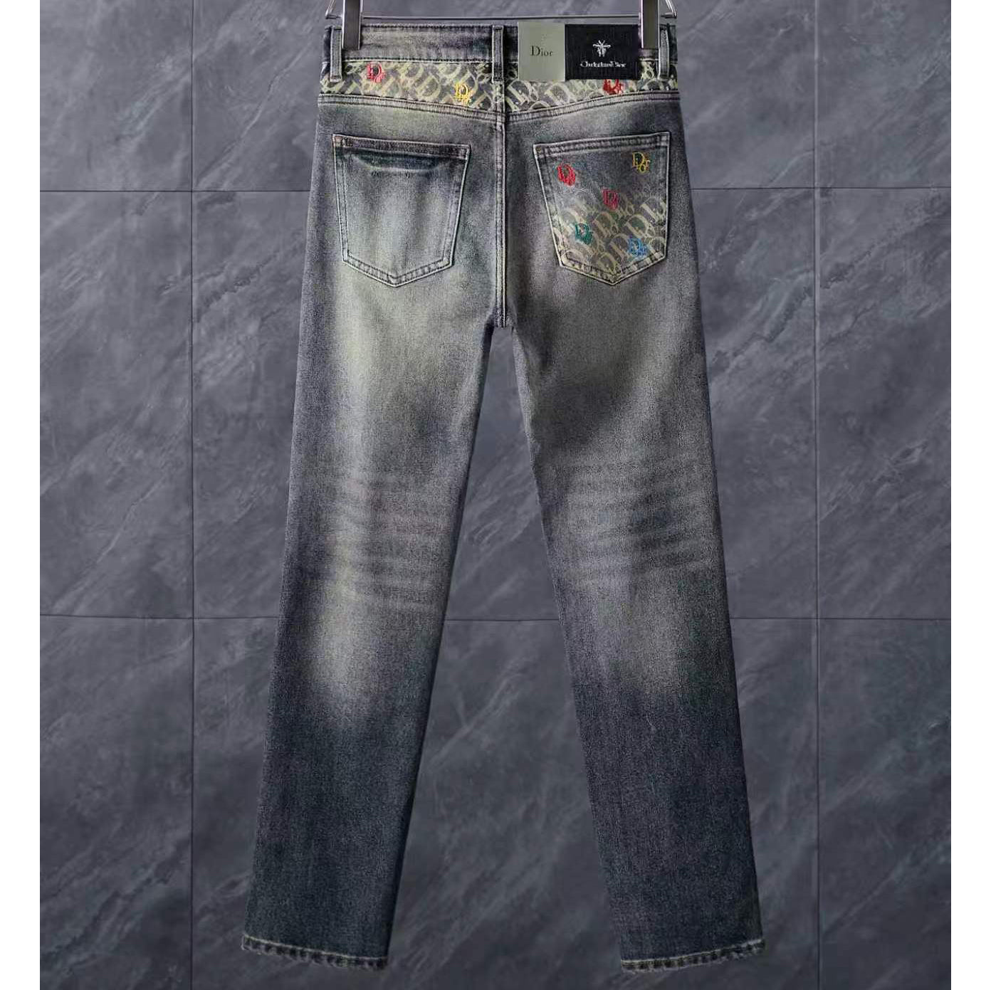 Men's Fashion Slim-Fit Straight-Leg Jeans 1026062909