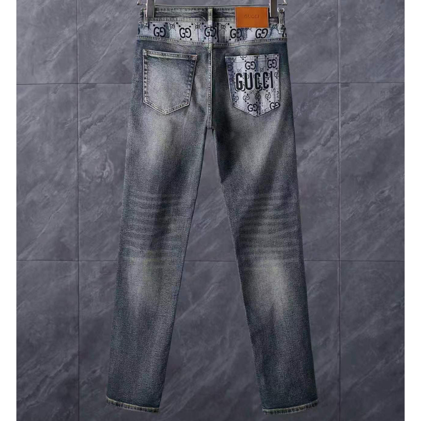 Men's Fashion Slim-Fit Straight-Leg Jeans 1026062912