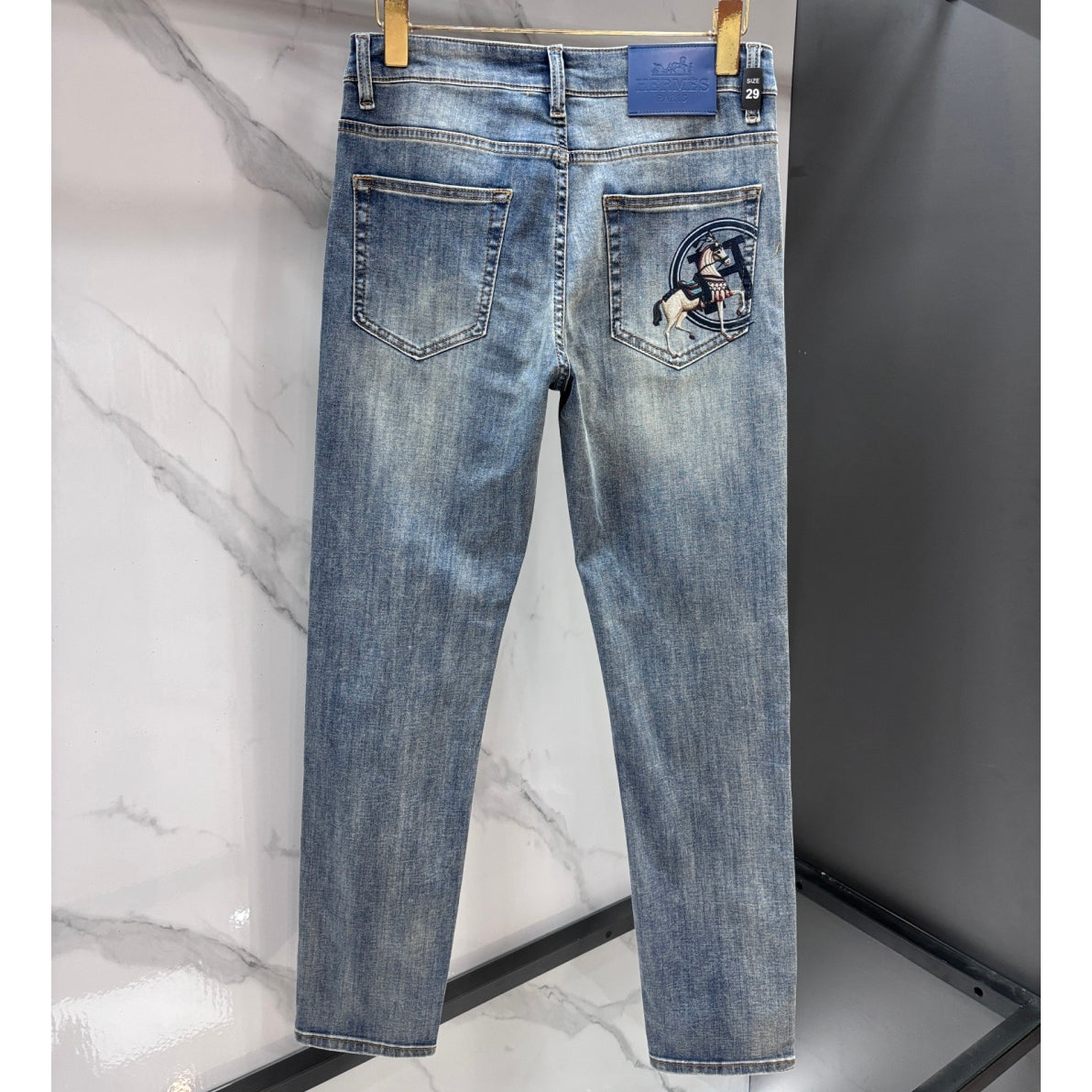 Men's Slim-Fit Straight-Leg Jeans 1026062936