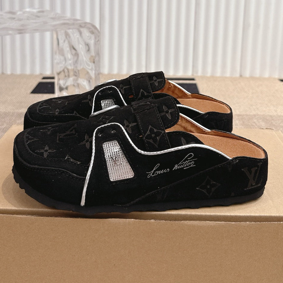 Classic Retro Boken Toe-Covered Sandals 1026062311