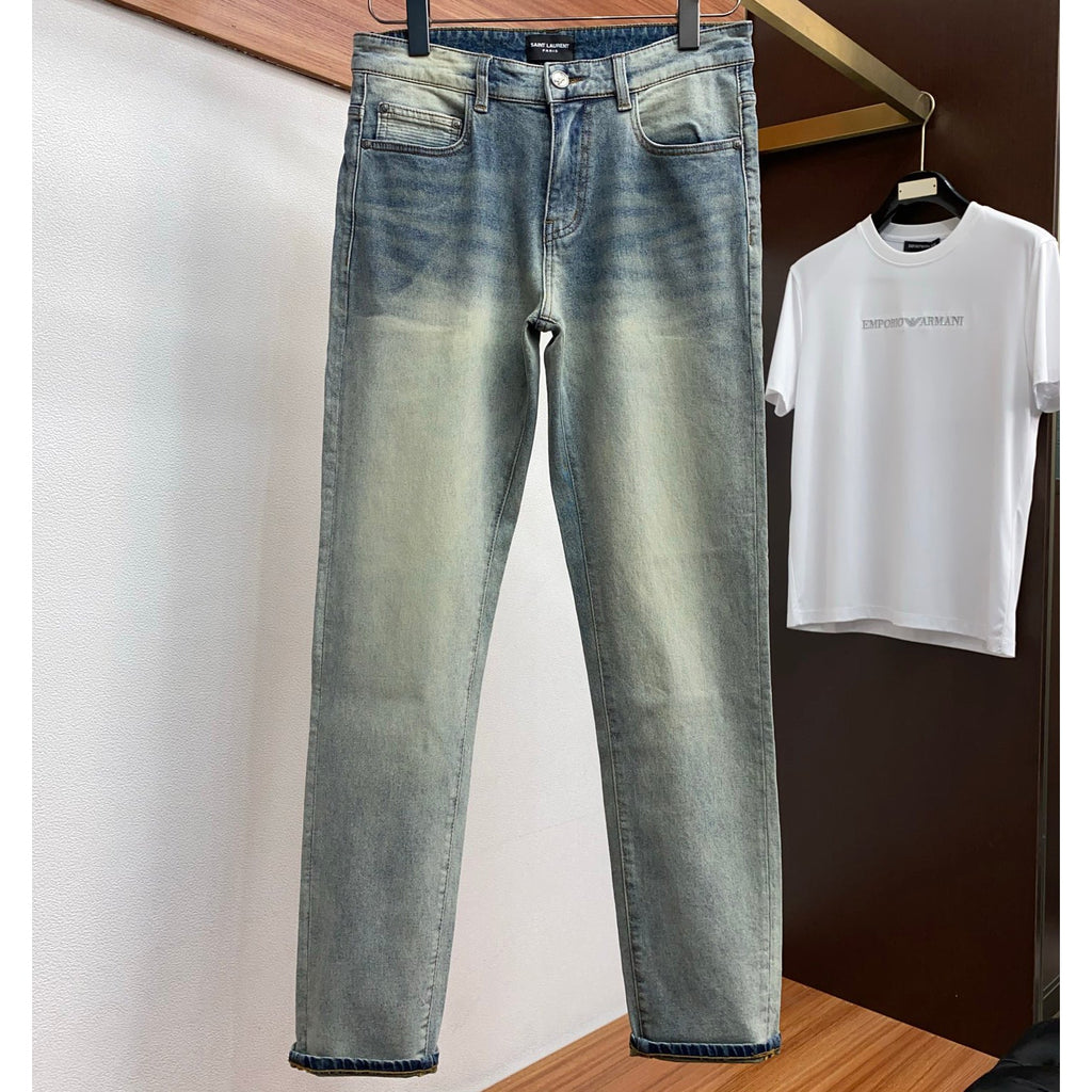 Men's Fashion Slim-Fit Straight-Leg Jeans 1026062917