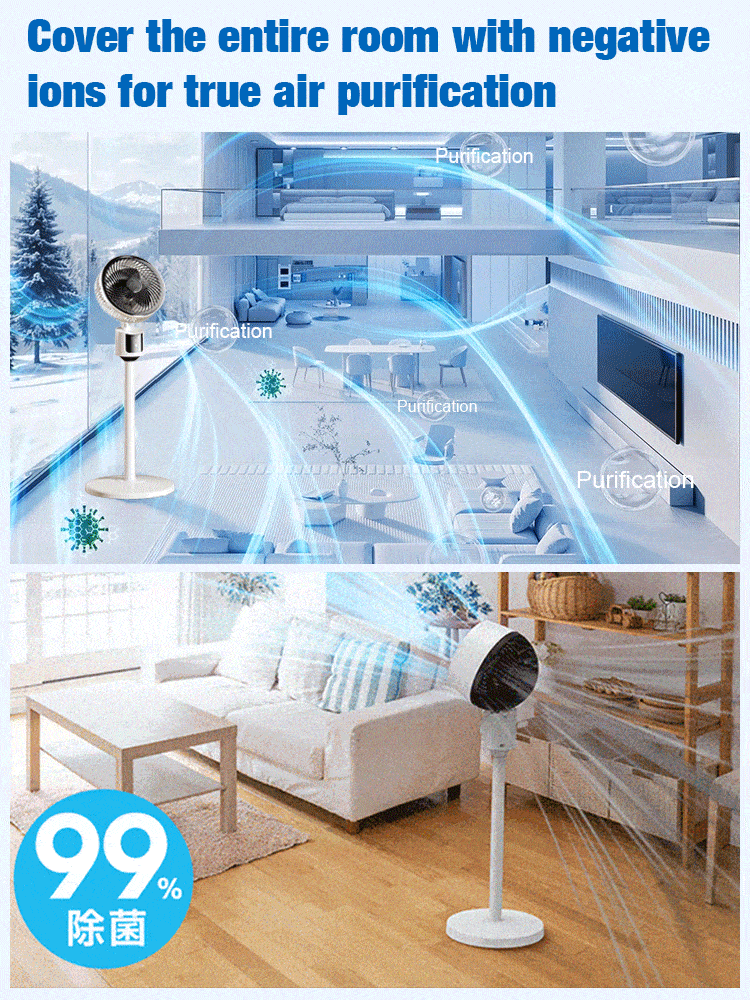 🔥【Ultra-quiet floor-standing energy-saving circulation fan】Limited-time promotion, 50% off.