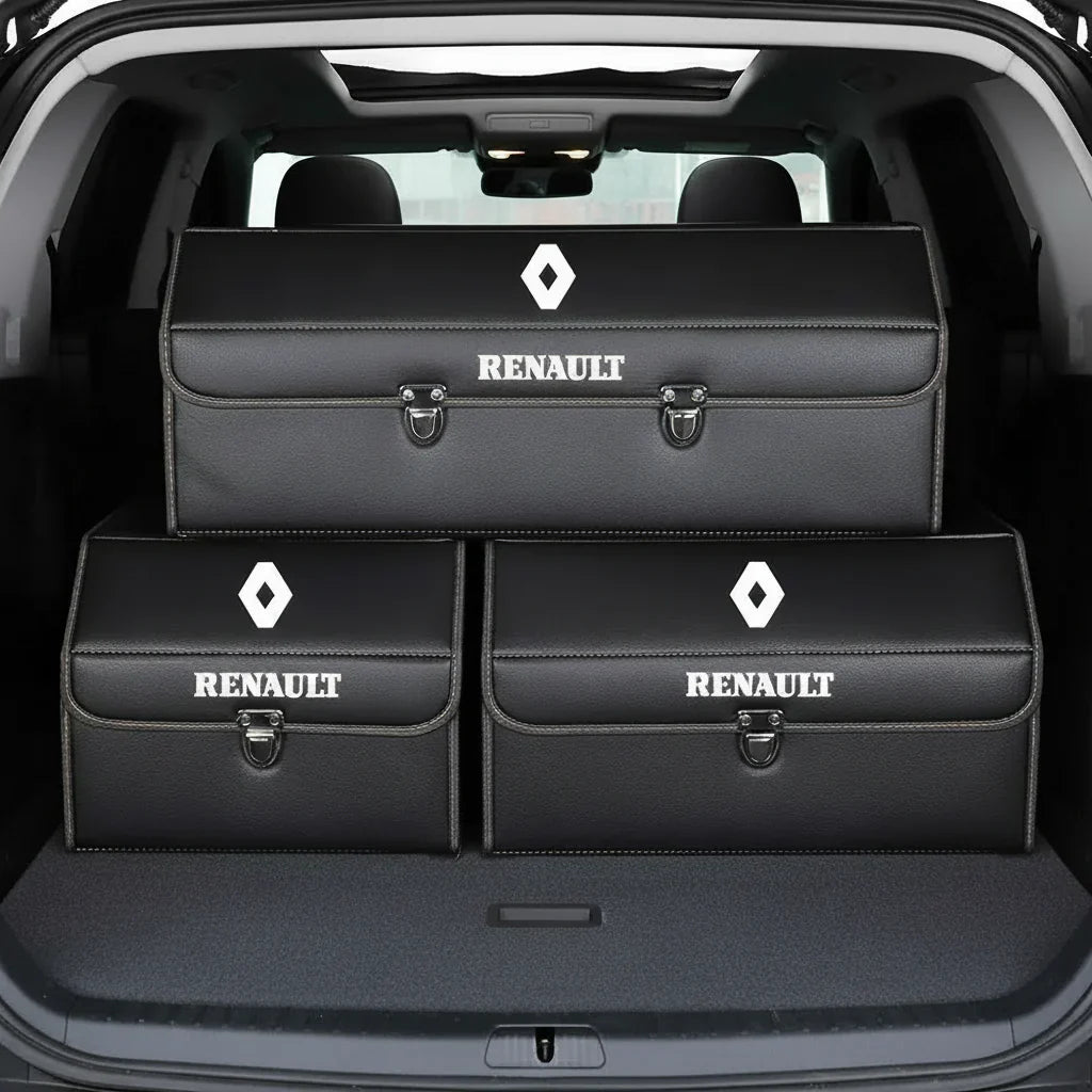 Car trunk storage box