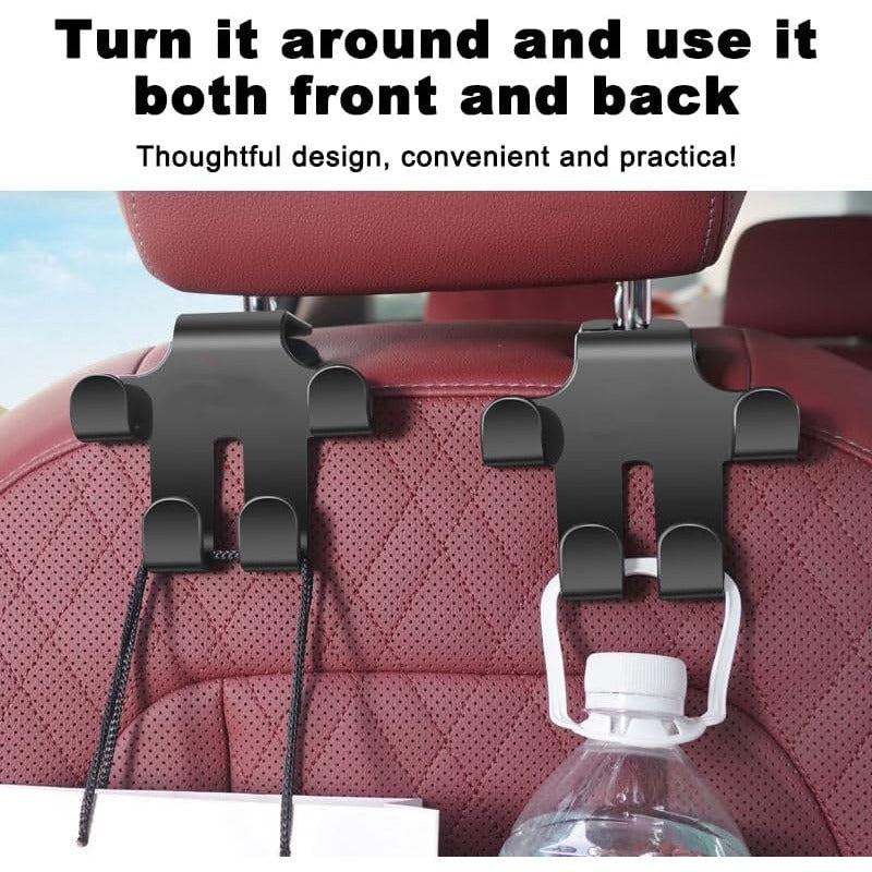 Rotating Car Seat Hooks