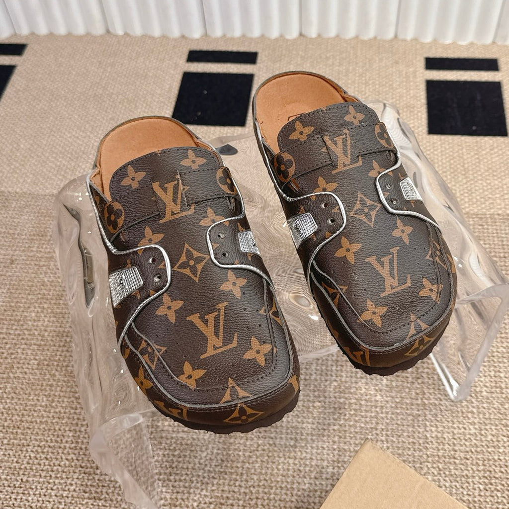 Classic Retro Boken Toe-Covered Sandals 1026062312