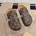 Classic Retro Boken Toe-Covered Sandals 1026062312