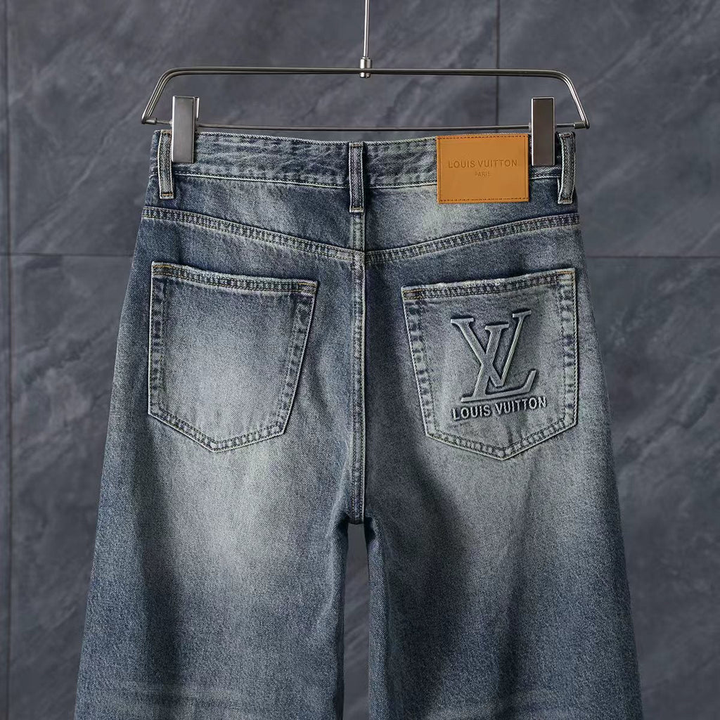 Men's Fashion Slim-Fit Straight-Leg Jeans 1026062904