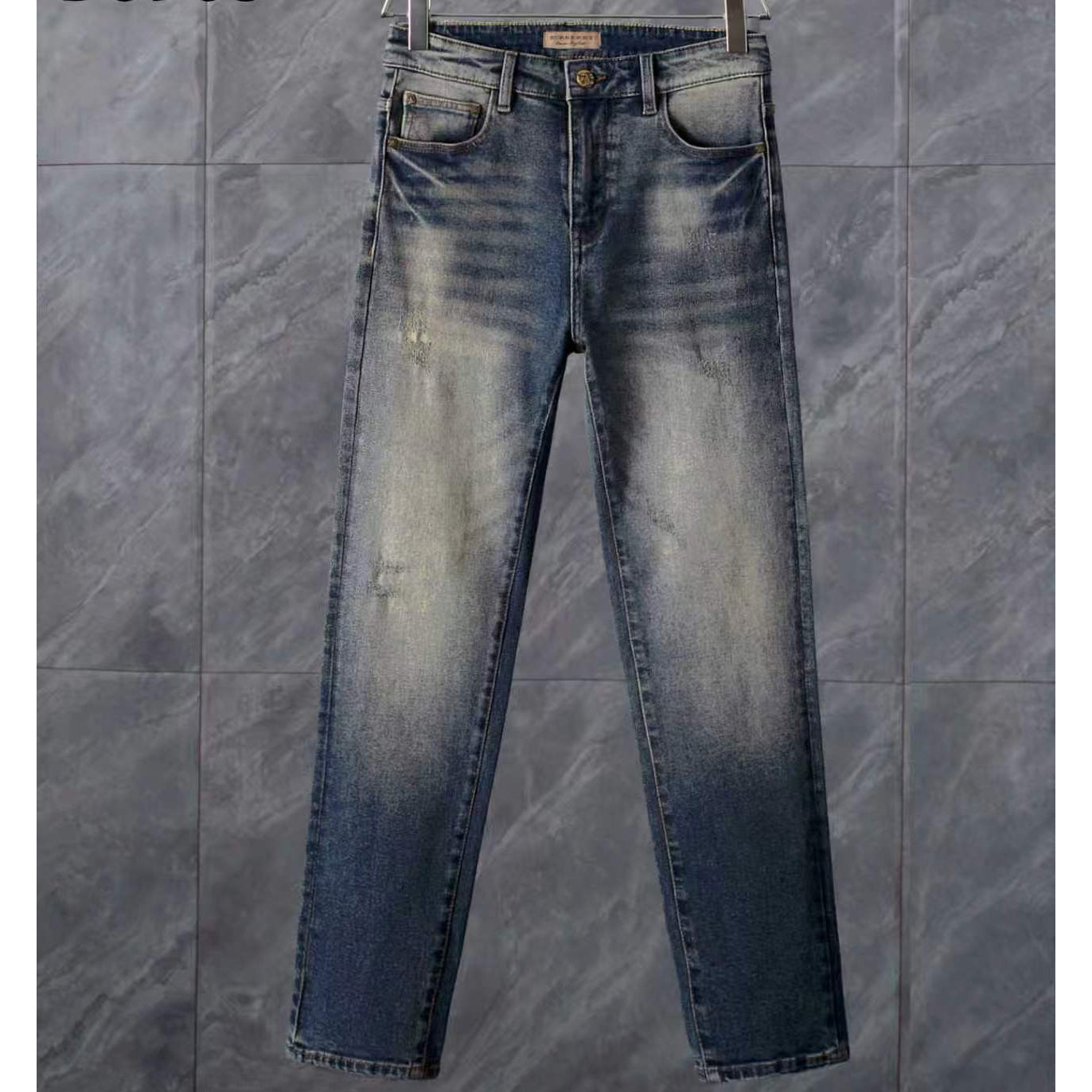 Men's Fashion Slim-Fit Straight-Leg Jeans 1026062905
