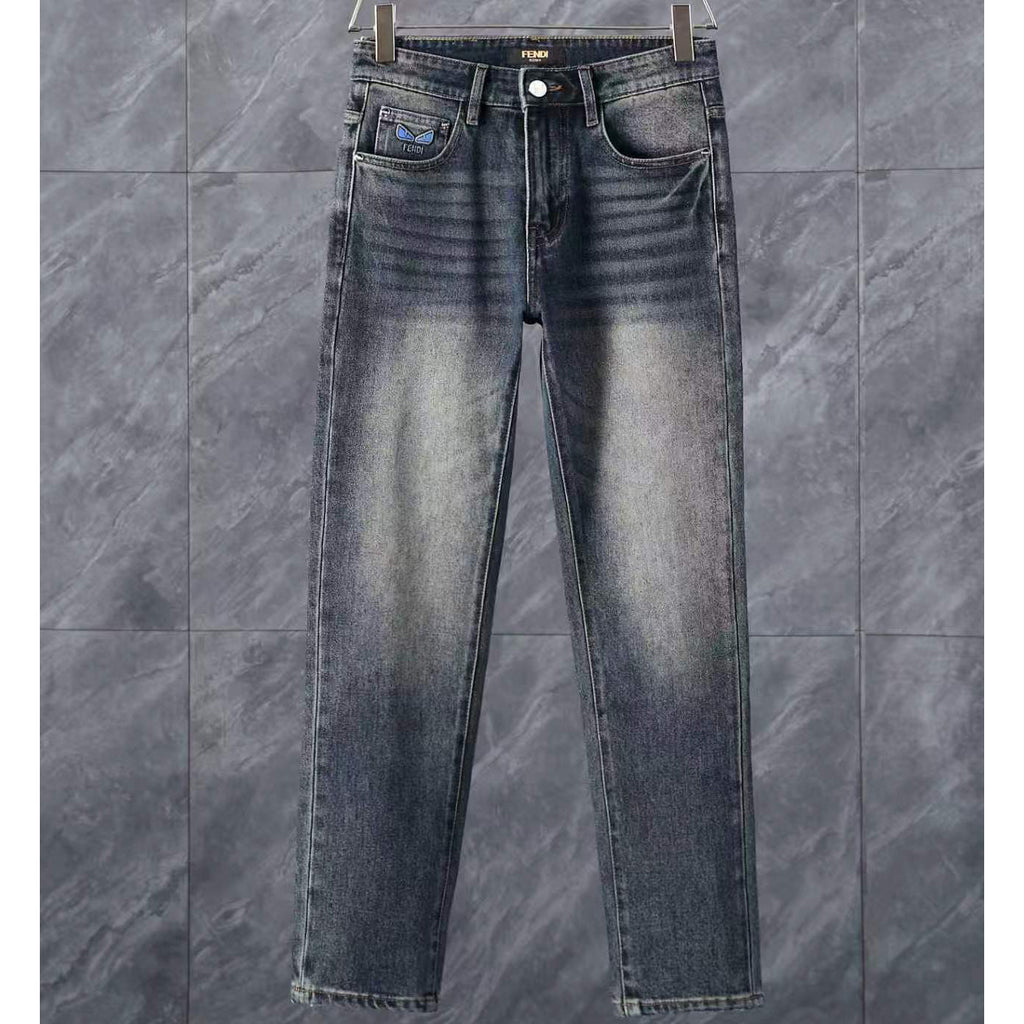 Men's Fashion Slim-Fit Straight-Leg Jeans 1026062907