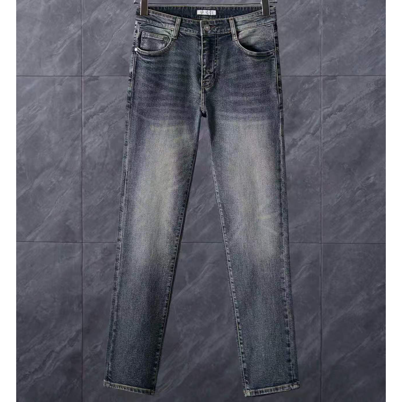 Men's Fashion Slim-Fit Straight-Leg Jeans 1026062912