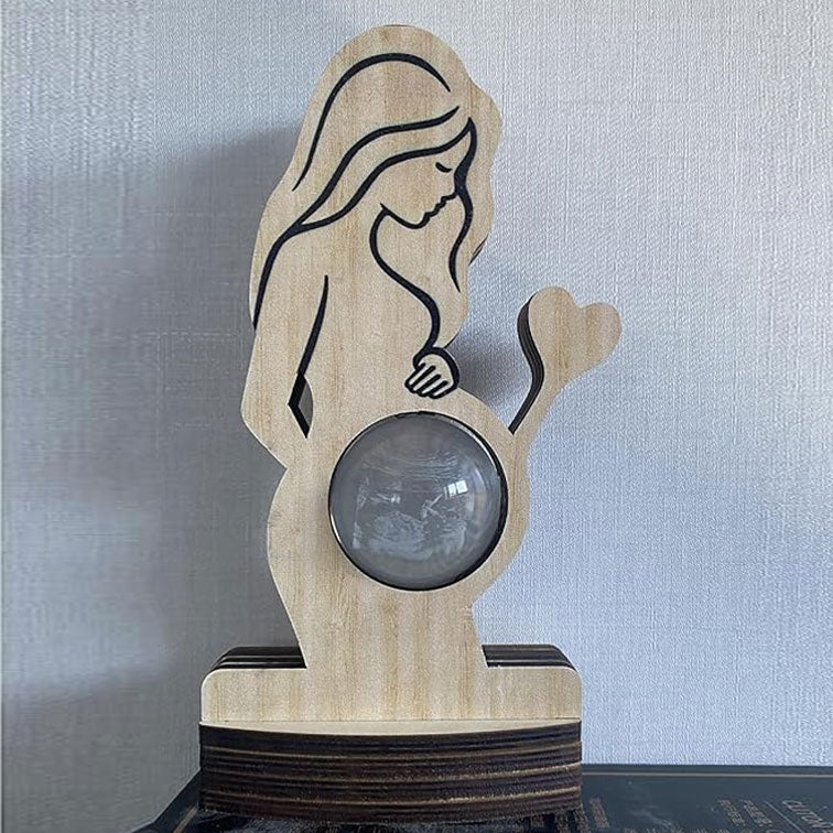 Personalized Baby Ultrasound Photo Frame Sign