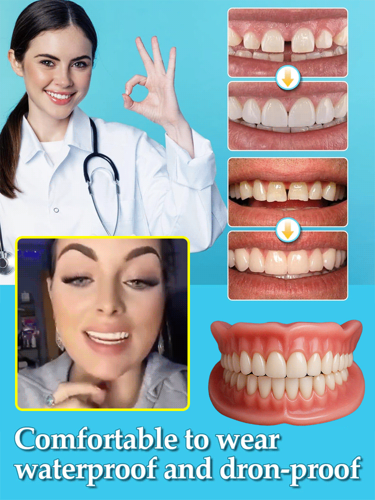 🔥High-quality denture set🔥👍Buy one get one free, 98.9% positive reviews, 99% repurchase rate!👍