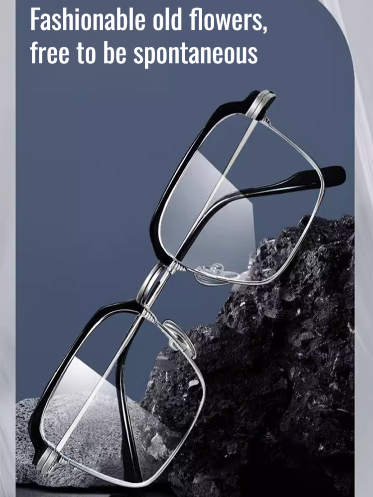 👓【Highdefinition farsighted black technology glasses】Stylish and Comfortable, Suitable for Both Women and Men!