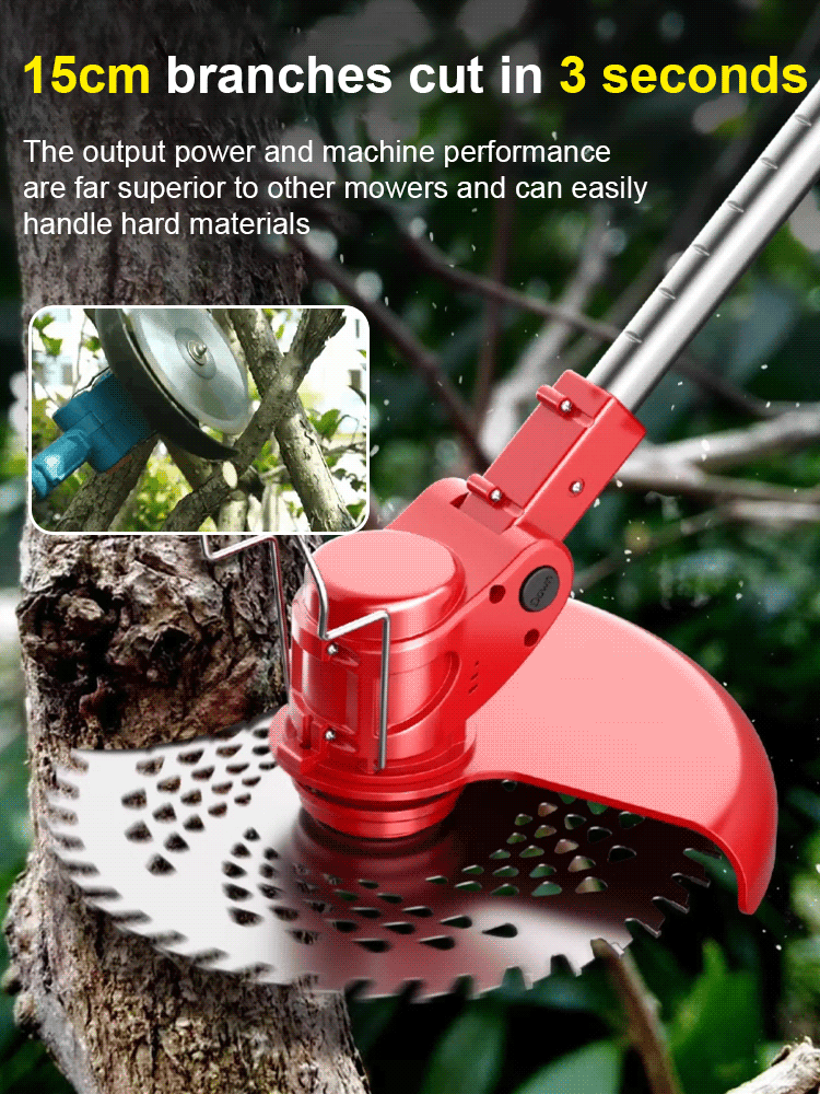 【Lightweight lithium battery garden lawn mower】50%OFF📢
