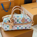 Lvv fashion 3 color bowling handbag 0725031907