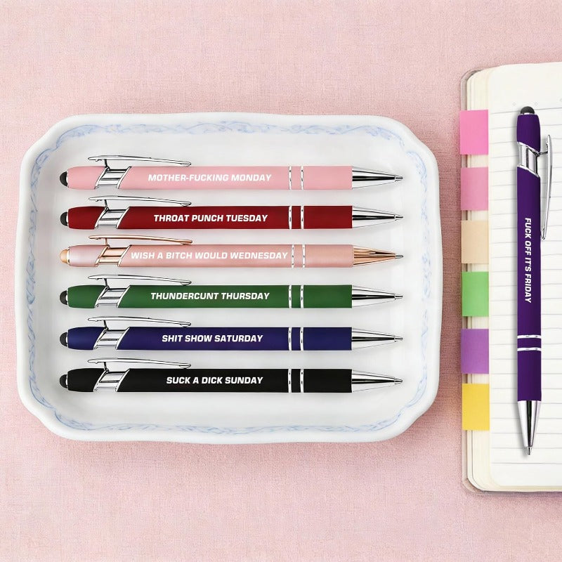Funny Office Stylus Pen Set