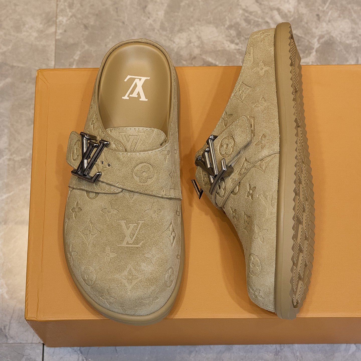Unisex Suede Leather Sandals 1026062216