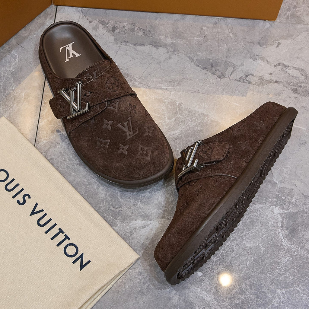 Unisex Suede Leather Sandals 1026062217