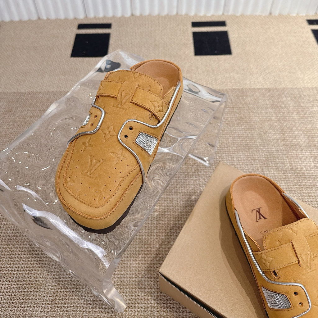 Classic Retro Boken Toe-Covered Sandals 1026062313