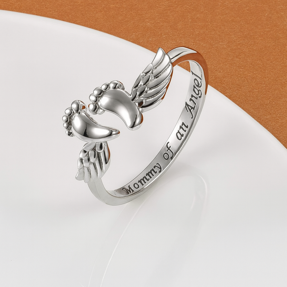 Baby Angel Ring'Mommy of an Angel'