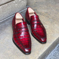 Big red classic mask loafers
