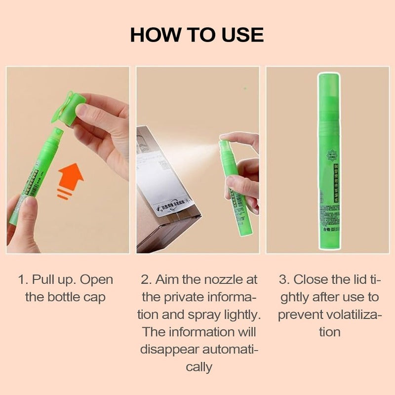 Quick-Dry Privacy Pen