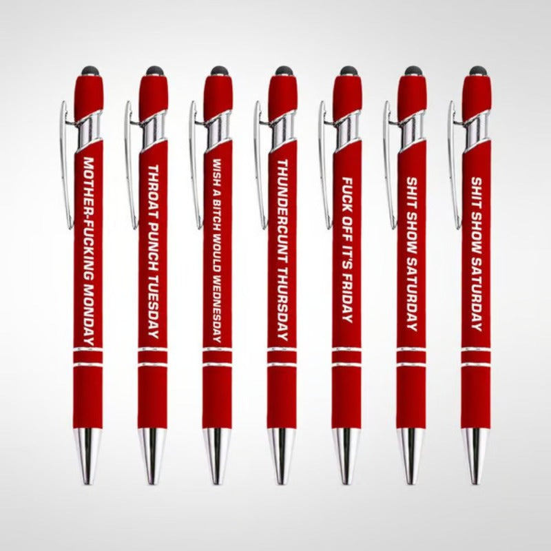 Funny Office Stylus Pen Set
