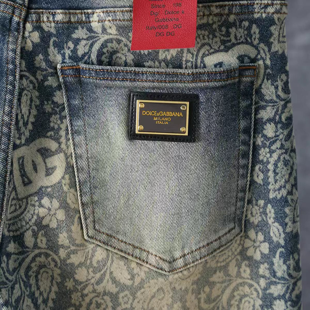 Men's Fashion Slim-Fit Straight-Leg Jeans 1026062910