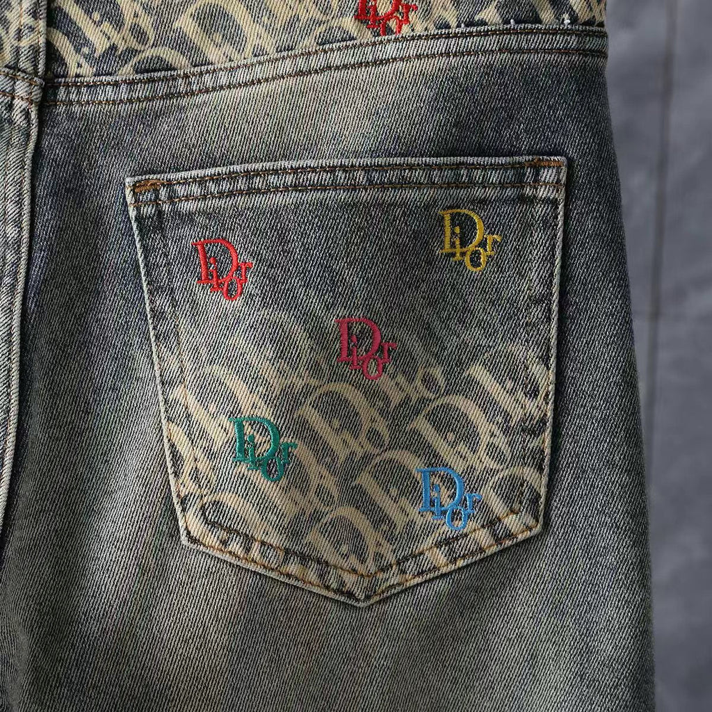 Men's Fashion Slim-Fit Straight-Leg Jeans 1026062909