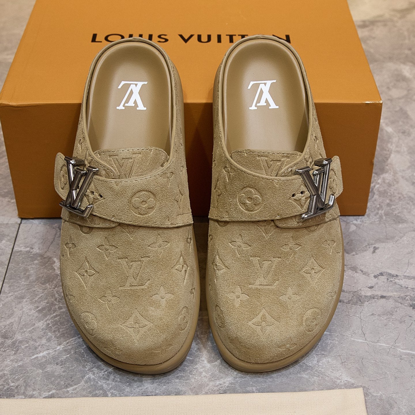 Unisex Suede Leather Sandals 1026062216