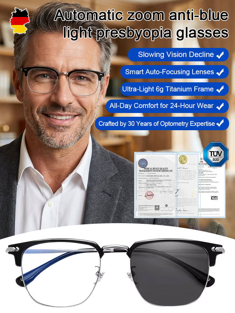 ✨Upgrade Your Vision for the Price of a Few Coffees! ☕️ Get intelligent, auto-focus, blue-light blocking readers that adjust to YOU. ✨No prescription needed!