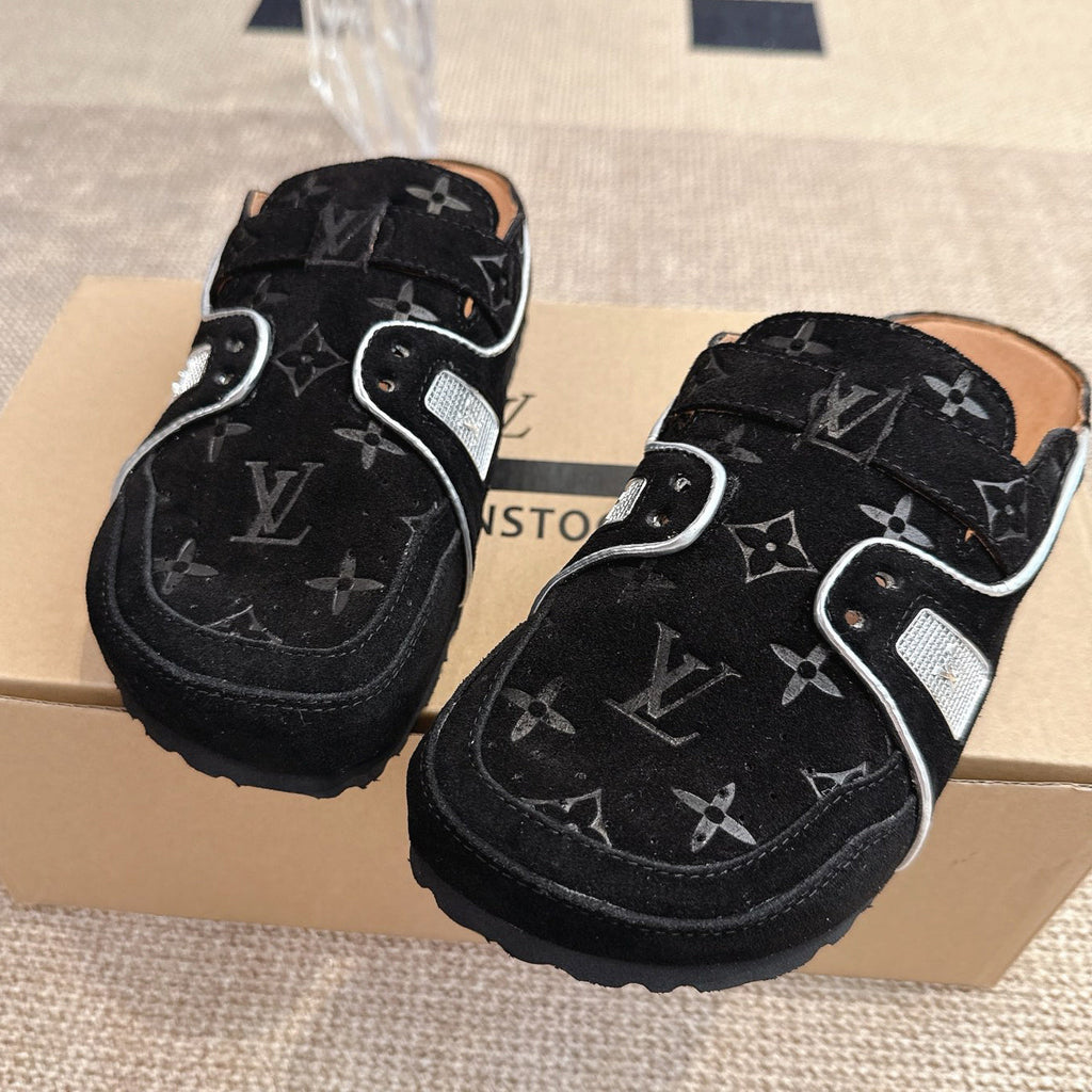 Classic Retro Boken Toe-Covered Sandals 1026062311