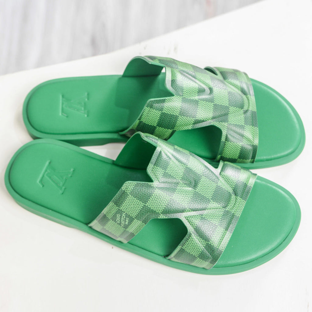 The Green Latest Classic Slippers 1026060815