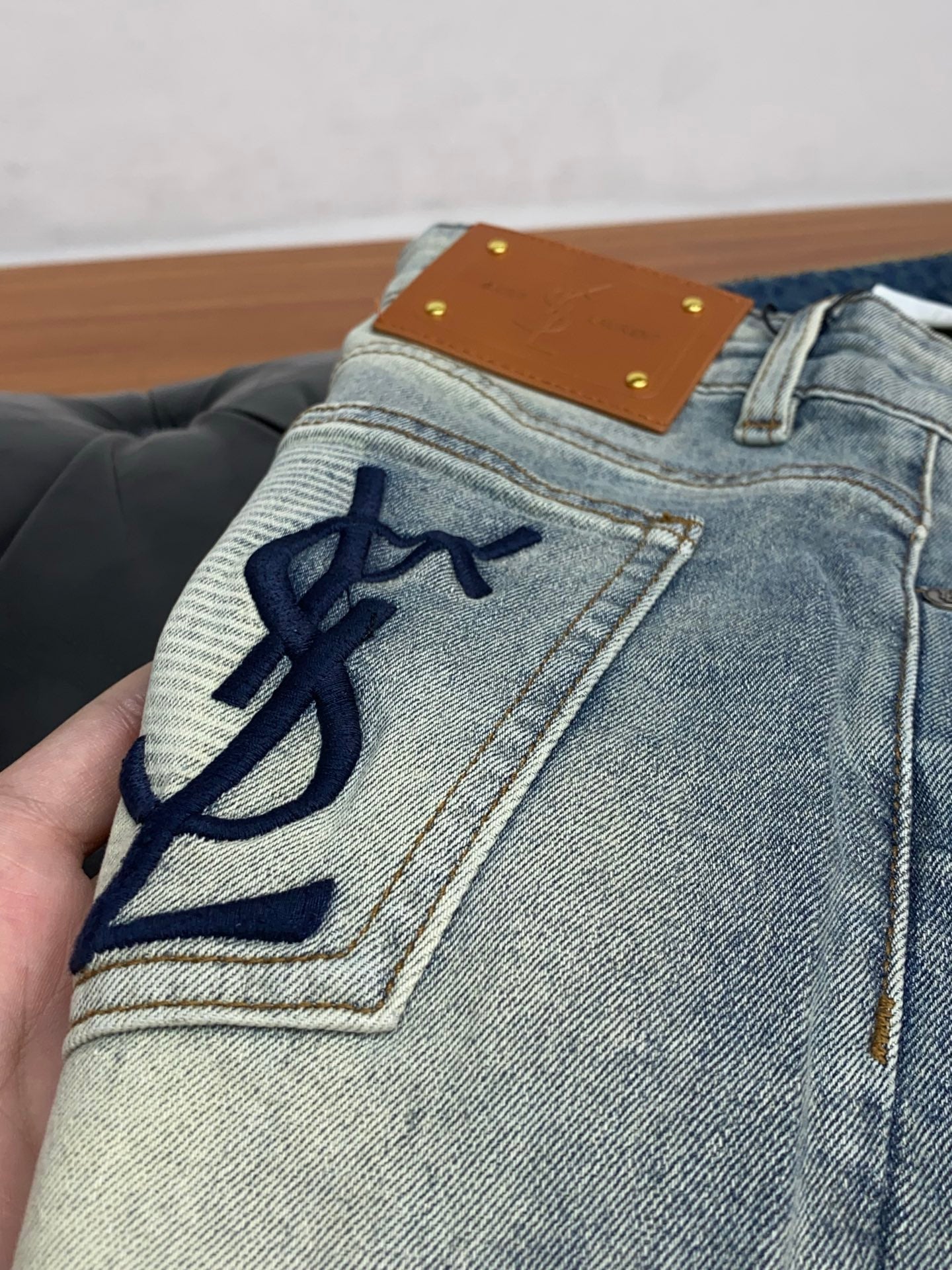 Men's Fashion Slim-Fit Straight-Leg Jeans 1026062917