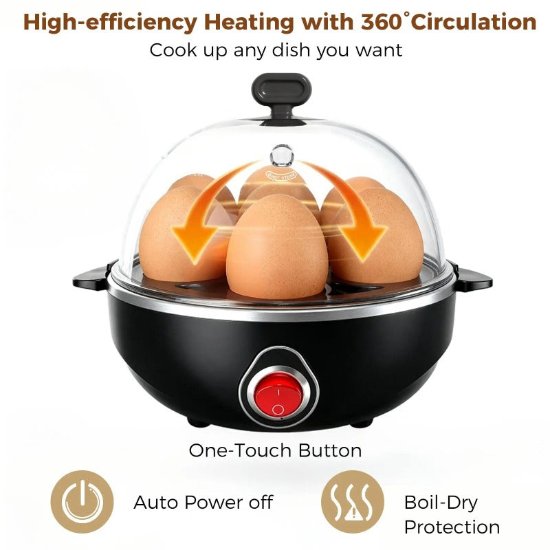 Rapid 7-Egg Electric Boiler
