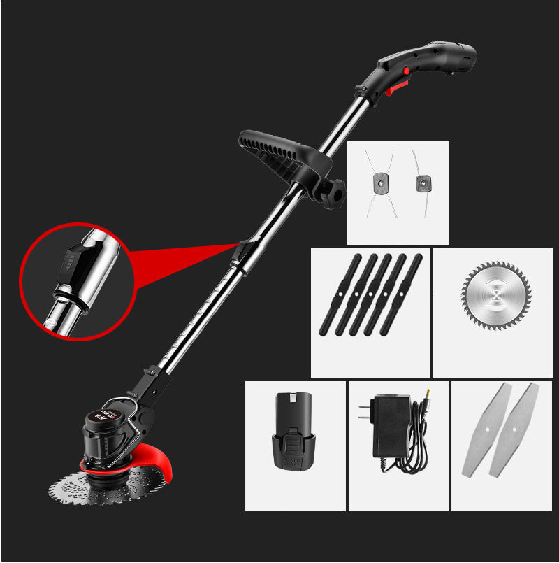 【Portable lithium battery garden lawn mower】50%OFF💰Weeding has become a pleasure.