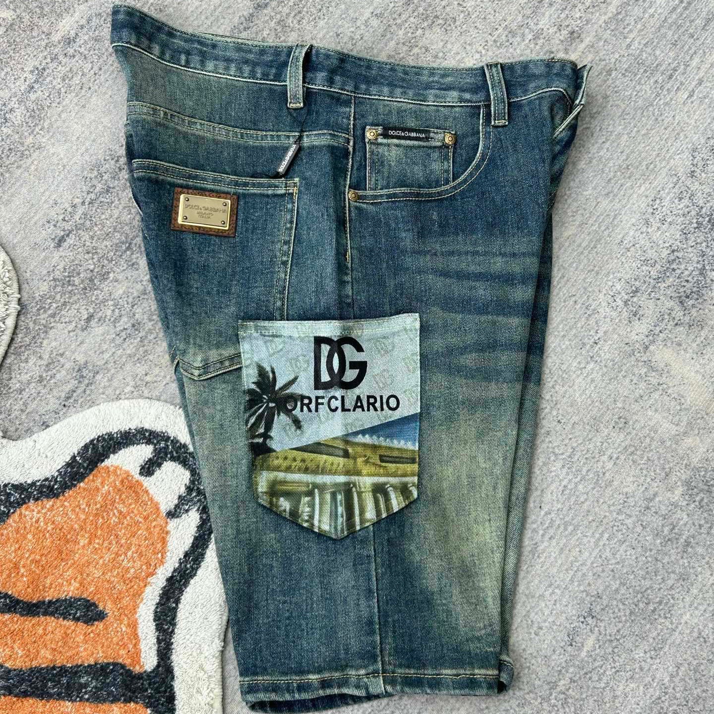 New Men's Denim Shorts 1026062506