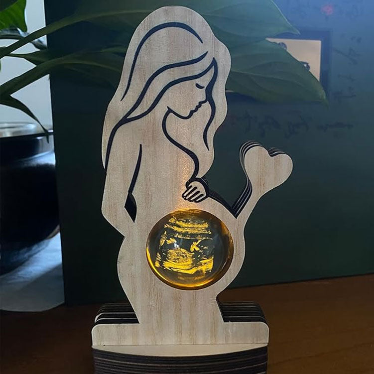 Personalized Baby Ultrasound Photo Frame Sign