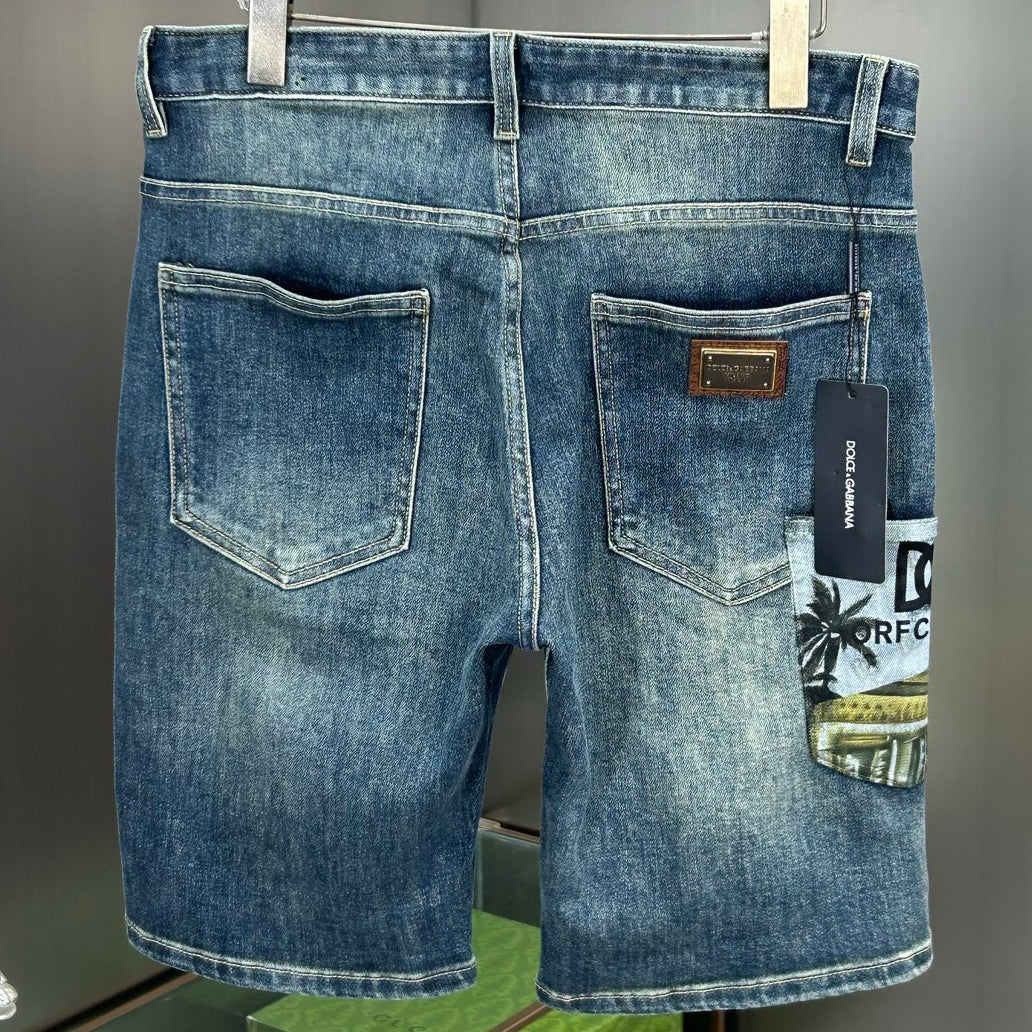 New Men's Denim Shorts 1026062506